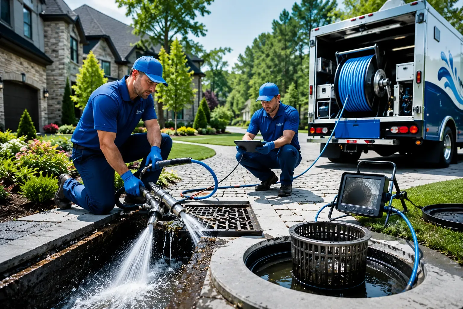 Local outdoor drain cleaning professionals in Ecru, MS