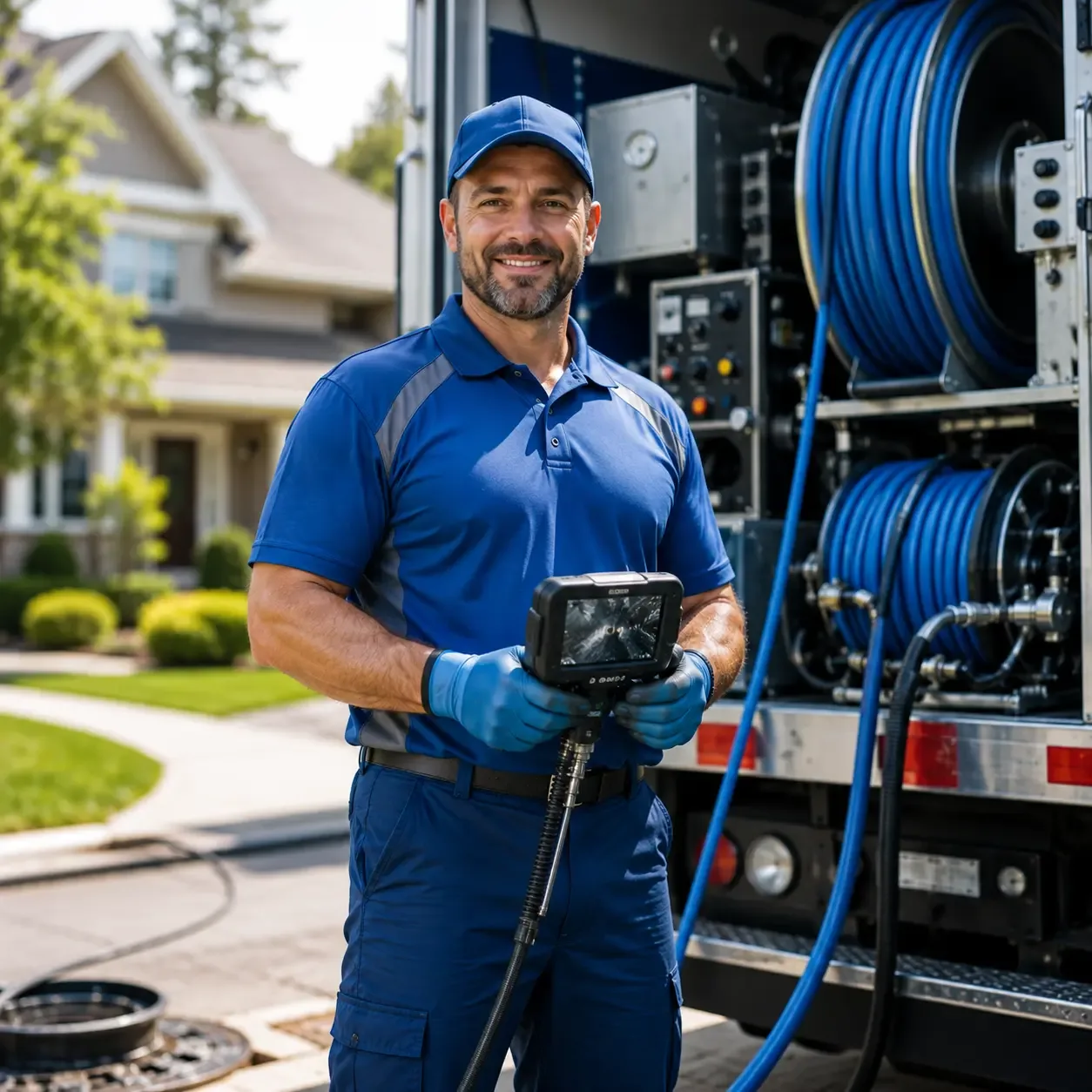 Local outdoor drain cleaning specialists in Ecru, MS